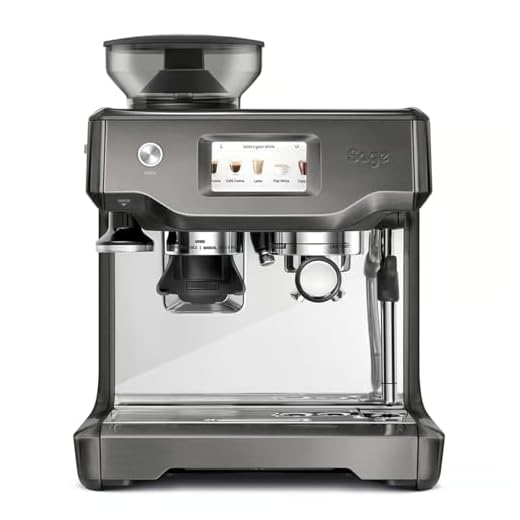 Sage Appliances SES880 the Barista Touch, Macchina per caffè, Black Stainless