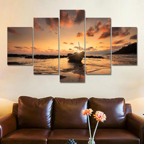 Decoration murale pour salon format geant pour habiller un grand mur vide