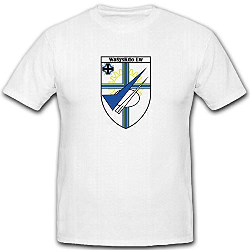 Bundeswehr Armes École Écusson T-Shirt #4264 Blanc XXX-Large