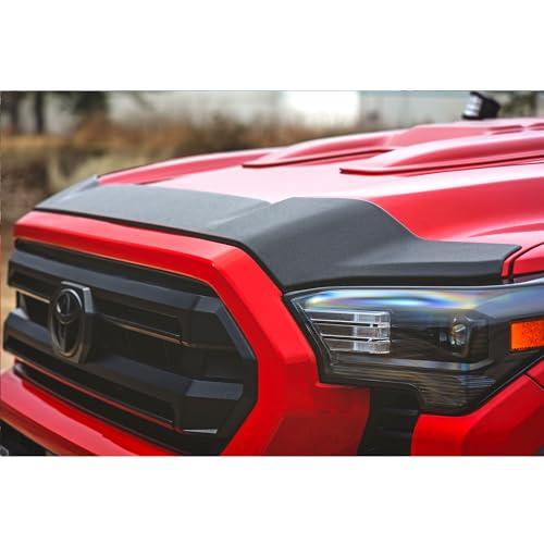 Rough Country Hood Protector for Toyota Tacoma (2024-2026) – High-Density Thermoplastic, No-Drill 3M Install, Flat Black - image 8