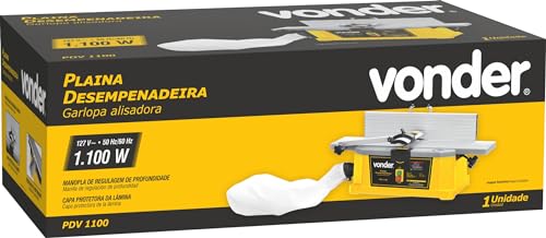 Vonder, Plaina Desempenadeira, 1.100 W, 127 V~, Pdv 1100.
