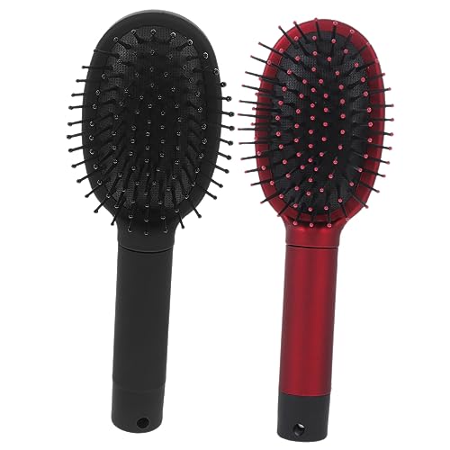 NOLITOY Multi-functional Hair Brush Comb Secret Storage for Cash and Valuables