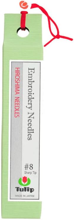 Tulip Embroidery Needles, Silver, One Size