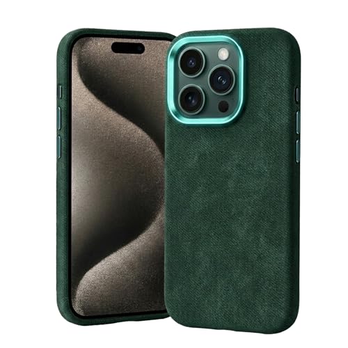 Magnetic Case for iPhone 16 Pro Max, Soft Touch Solid Color Shockproof Protective Phone Cover, Protective Durable Slim Fit Phone