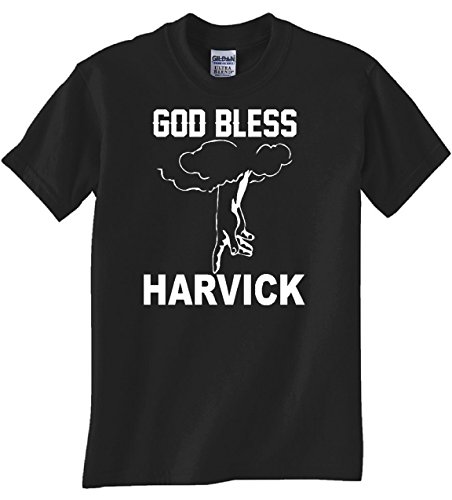 STUFF WITH ATTITUDE Harvick GOD Bless Black T Shirt (3XL)