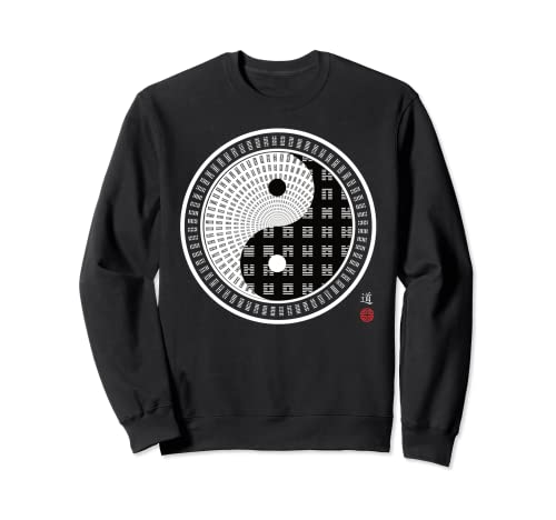 Tai Chi I Ching Yin Yang espiral Sudadera