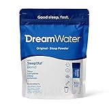 Dream Water Sleep Aid, Powder; GABA, MELATONIN, 5-HTP, Snoozeberry, 30 Count