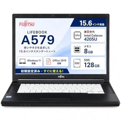富士通 LIFEBOOK A579 15.6型8GB SSD256GB Amazon.co.jp: 【整備済み品】富士通 LIFEBOOK A579 15.6型 ノート