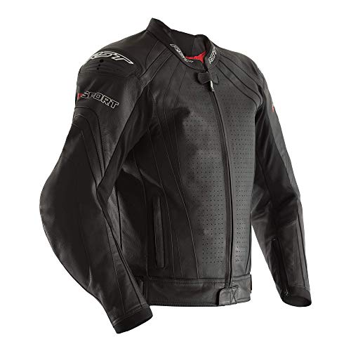 Image of RST 2255 R-Sport CE Men's Leather Jacket In Black