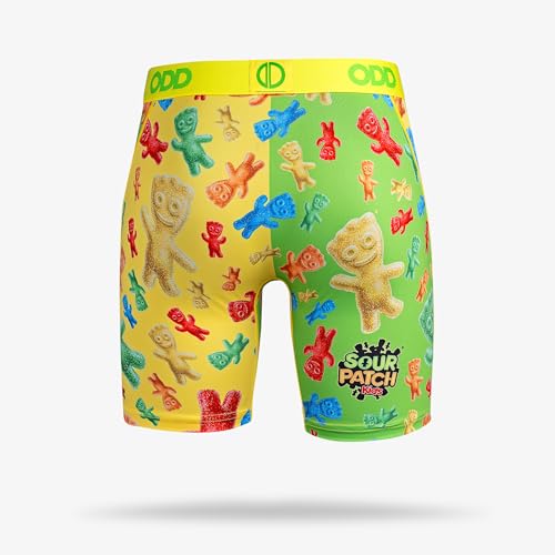 Odd Sox Sour Patch Kids Split Men's Boxer Briefs3