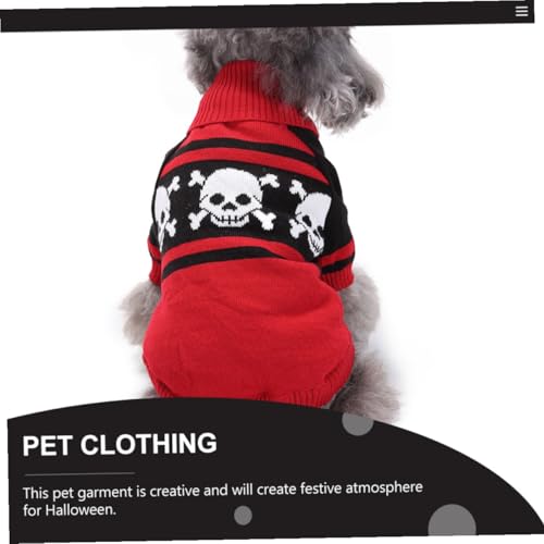 Disfraz Halloween para Perro Talla XL Diseño Calavera miniatura 4