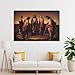 Odd Nerdrum Poster Five Persons Around A Water Hole Picture Print Canvas Poster Wall Paint Art Posters Decor Modern Home Artworks 16x24inch(40x60cm)