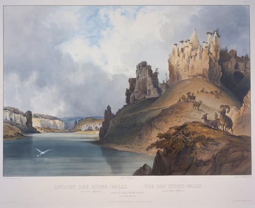 Impresiones de lienzo de Karl Bodmer para decorar tu salón u oficina con arte, 60x90cm