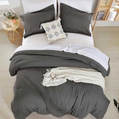 Image of weigelia King Comforter Set with Sheets - 7 Pieces Bed in a Bag King