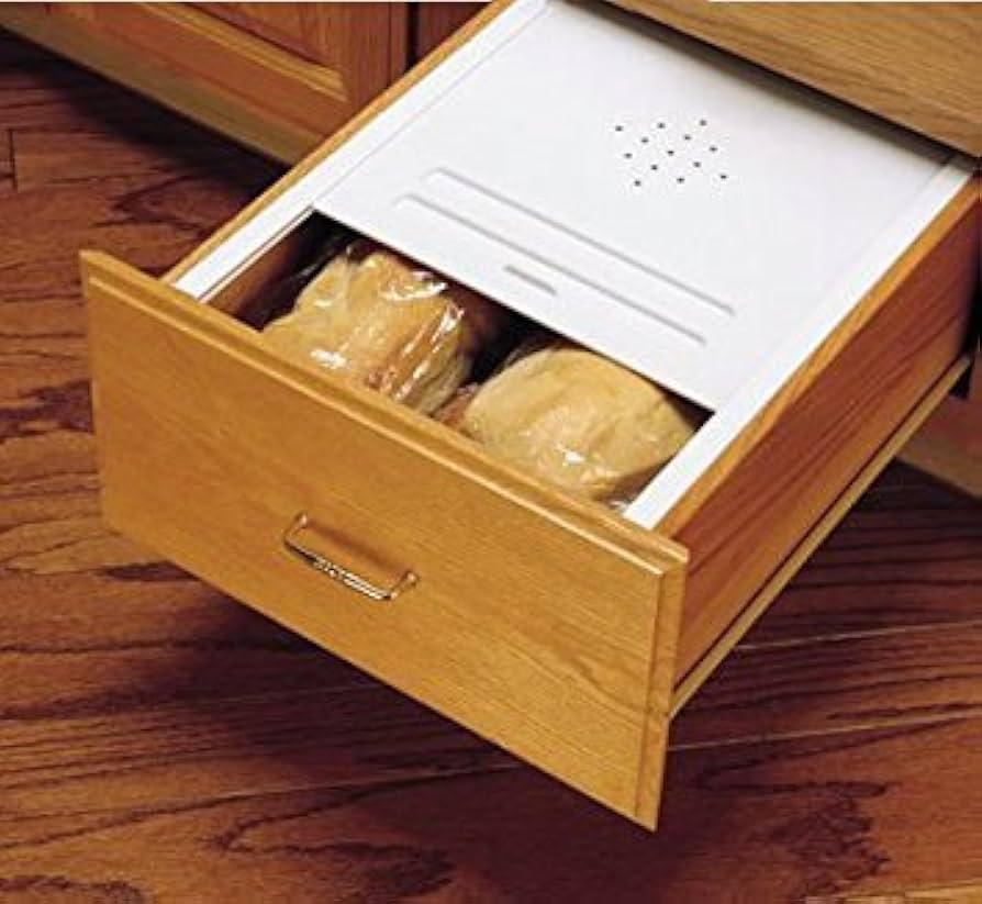 イマンマリアンヌ　ブレットボックス Amazon.com: Bread Drawer Cover Kit Almond: Bread Boxes: Home
