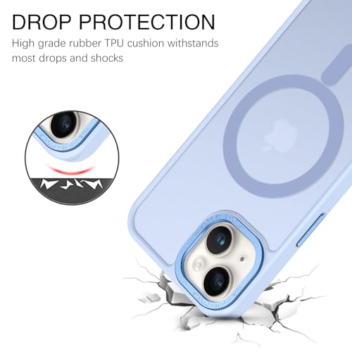 Coque iPhone 15 Plus magnétique pour éviter les chutes et protéger l'écran des rayures