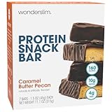 WonderSlim Protein Snack Bar, Caramel Butter Pecan, (7ct)