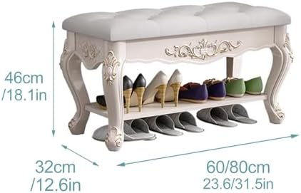 Outdoor Garden Bench for Apartment Balcony, Weather-Resistant Metal Storage Bench, Stylish White Shoe Bench with Cushion and Lift-Top Lid – Space-Saving nizer