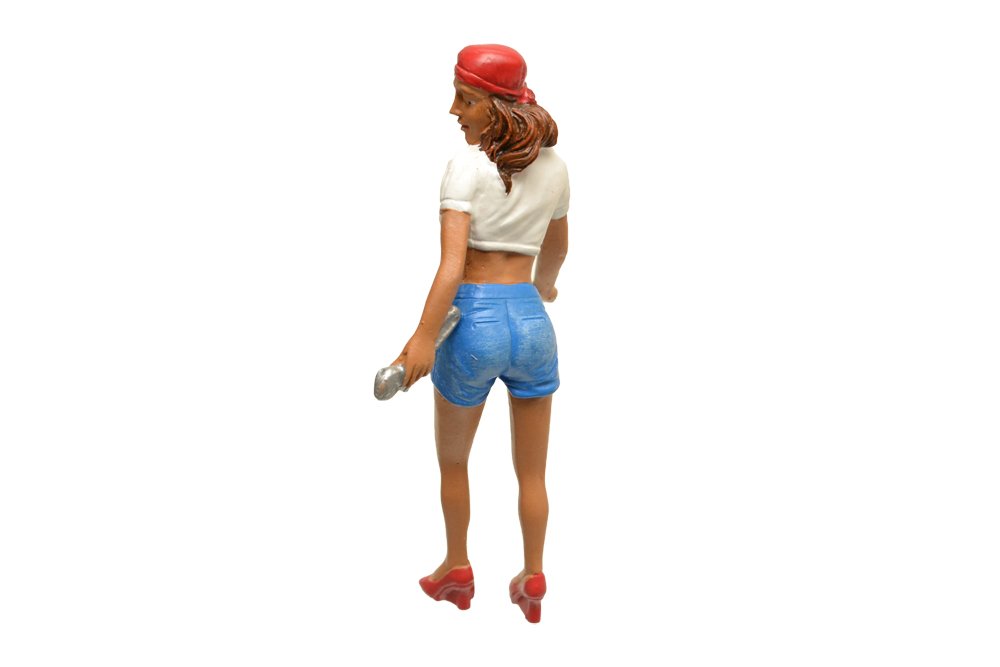 Lady Mechanic Katie Figure for 1:18 Scale Models by American Diorama 23862