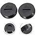 Carbon Brush Holder Cap 2 Pack, Black Plastic Brush Cover for Motor Carbon Brush Replacement, Electric Tool Brush Accessories Compatible with Angle(18mm)