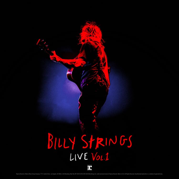 BILLY STRINGS LIVE: VOL. 1 (VINILE BLU TRASLUCENTE/180G/2LP)