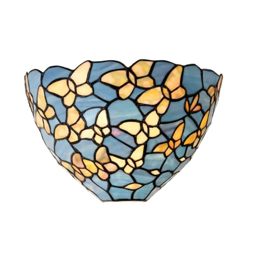 Applique Murale Fly Away Tiffany vitrail luminaire vintage salon couloir