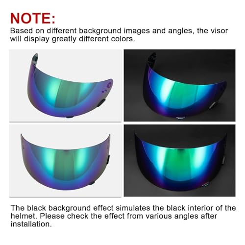 image for psler Qualifier Visor- Qualifier Helmet Visor Motorcycle Face Shield A