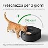 PETLIBRO Distributore Automatico Cibo Gatti Umido, Raffreddamento a Semiconduttore, 2,4 GHz Controllo Wi-Fi Smart App, Dispenser Automatico Cibo Umido, Fresco per 3 Giorni