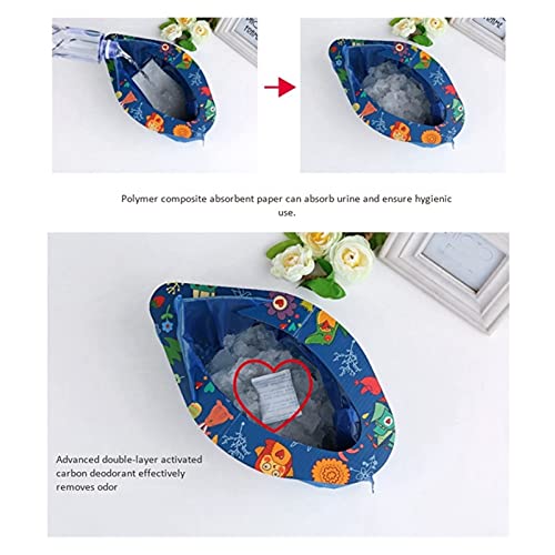 JYDZSW Kids Potty Kids Draagbare Opvouwbare Potty Seat Jongens Meisjes Reizen Toilet Training Emergency Potties met… - Afbeelding 7