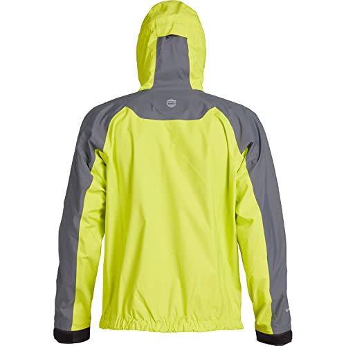 Nrs Men's High Tide Paddling Jacket-Chartreuse/Gray-L #TOP1