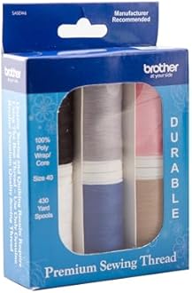 Brother CP100X Computerized Sewing and Quilting Machine and 6-Piece Premium Sewing Thread Pack