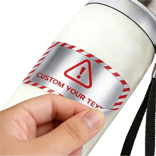 Custom Matte Silver PET Tool Tracking Labels – Brushed Silver Maintenance, Service ID, Barcode, QR Code & Serial Number Stickers – Industrial Tool & Equipment Identification Labels