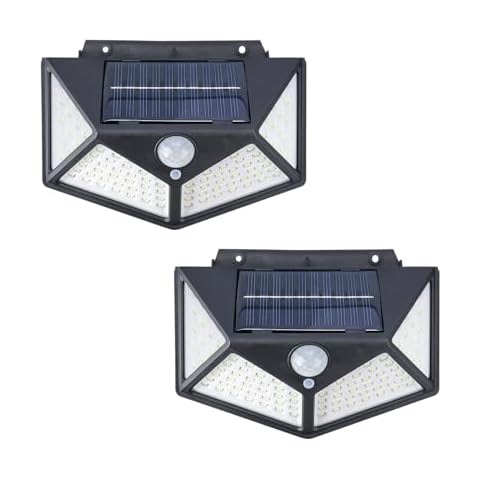 GRIFEMA Solar Security Lights with Motion Sensor Cover