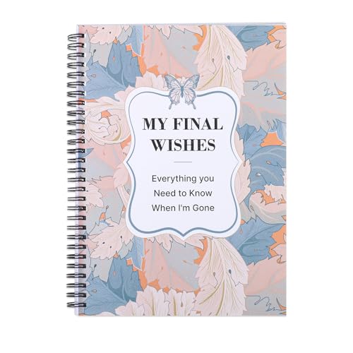 My Final Wishes carnet de notes bienveillant pour guider vos proches