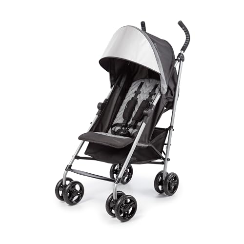 3Dlite ST Convenience Stroller, Black & Gray - Lightweight...