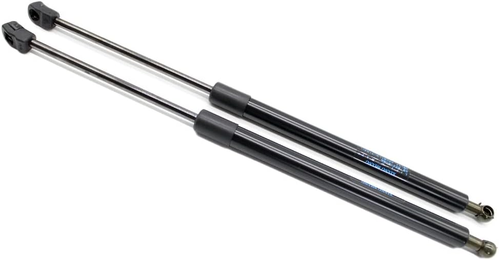 TSUBASA Lift Supports for Toyota Corolla (E110)/Toyota Sprinter Carib/Chevrolet Prizm 1995-2002 Front Bonnet Hood Modify Carbon Fiber Gas Charged Shock Dampers Spring Struts Bar (2 PCS) (Normal black)