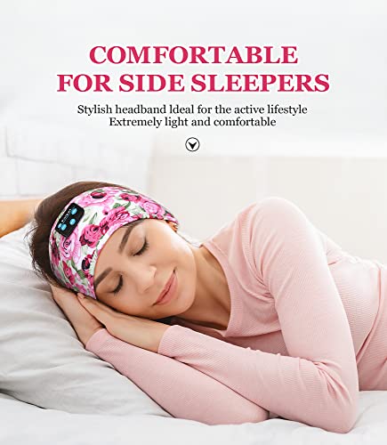 Image of Sleeping Headphones Bluetooth Headband, Unisex-Adults Hairband Sound, Long Play Time, Perfect for Sleeping, Relaxation, Meditation, Travel, Yoga, Running, Jogging, Gift