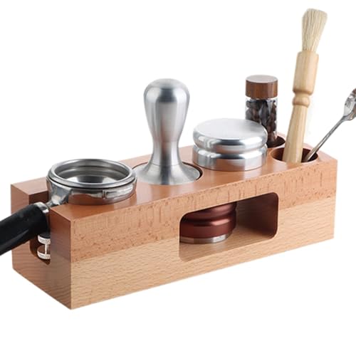 Base de madera maciza para estación de apisonamiento y soporte nivelador profesional 2