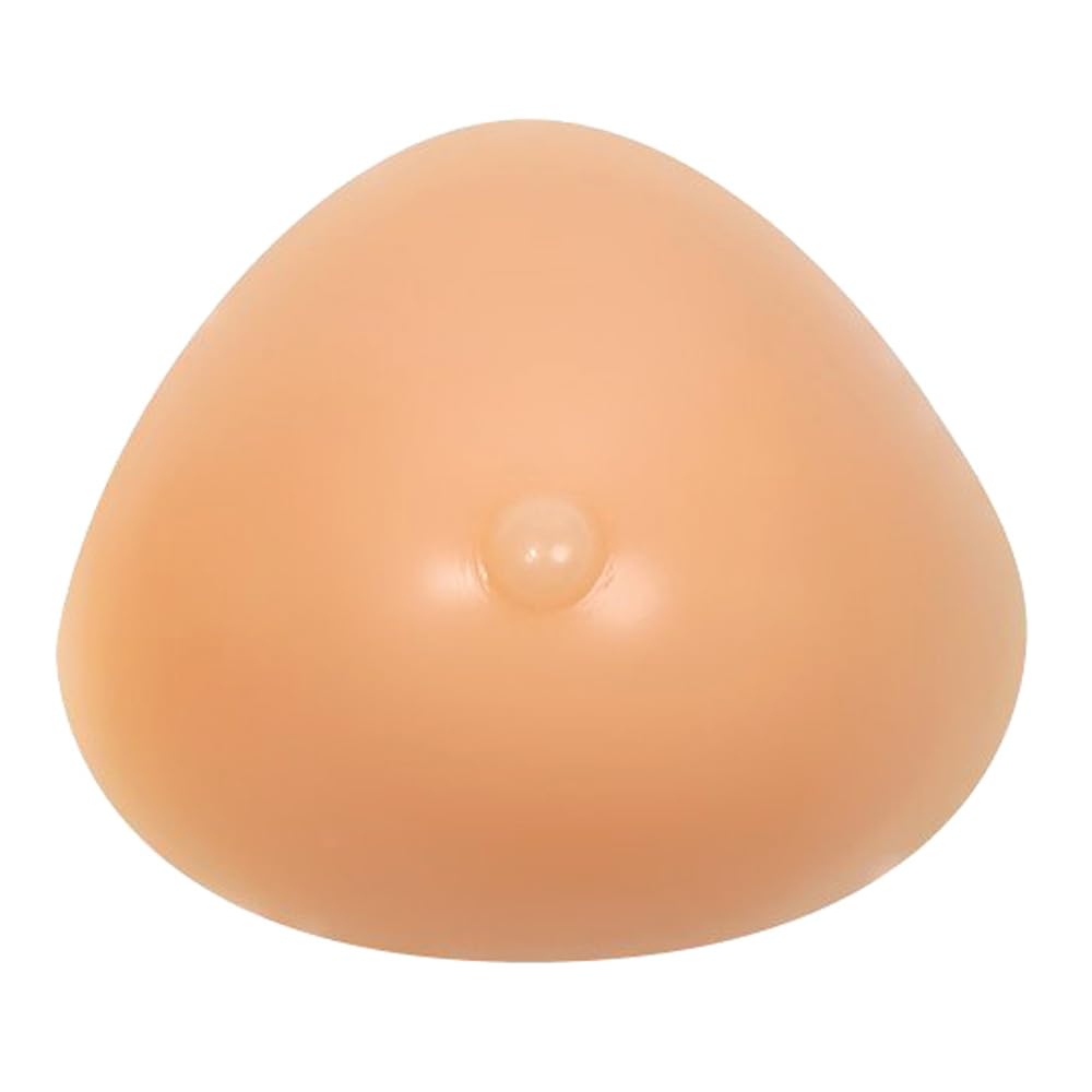 One Piece Silicone Breast Form Mastectomy Prosthesis Triangle Bra Enhancer Insert Concave Bra Pad