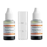 Aquatime | 2x15 ml Messbesteck für Wasserhärte | Wasserenthärter Titrierlösung | Genauer Wassertest | Einfache Anwendung