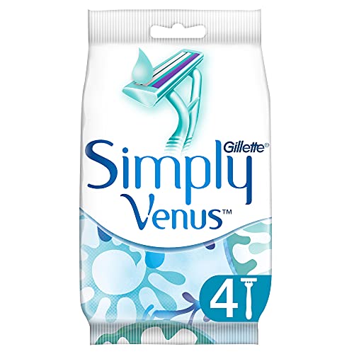 Gillette Simply Venus Disposable Razor 12 Counts - 3 Packs Of 4 #TOP2
