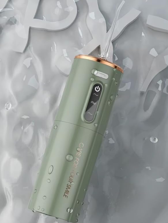 Irrigador bucal portátil, hilo dental, recargable por USB, 280 ml, dispositivo eléctrico de limpieza de dientes, 3 modos