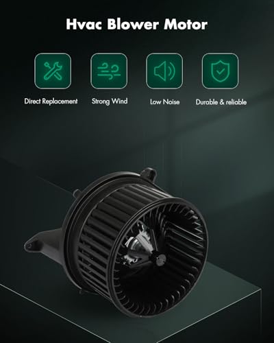 Image of SCITOO HVAC Heater Blower Motor Front Fit For Mini Model - For Cooper 2007-2015,For Cooper Countryman 2011-2015,For Cooper Paceman 2013-2015 Replacement For # 64113422644 Blower Fan