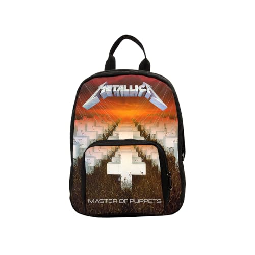 Rocksax Minimochila Metallica – Master Of Puppets, Preto, One Size, Mochila
