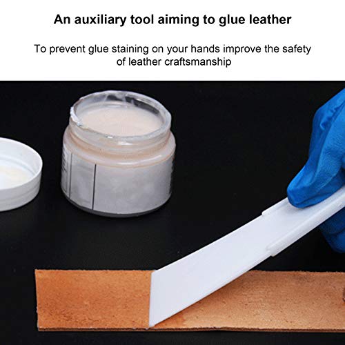 Raspador de aplicação de cola, placa de goma de couro, ferramentas de pasta de cola de plástico Pres