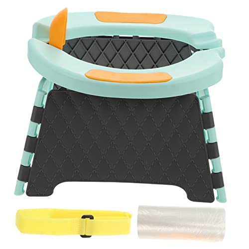 JOINPAYA Compact Potty Seat for Children Travel-Friendly Sturdy Easy-Clean Includes 30 Disposable Bags