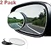 2 Pcs Blind Spot espejo, Rimless HD cristal gran angular 360 ° canvex espejo retrovisor de coche lado espejo Stick de coche universal Fit Automóviles, SUV, Furgonetas, Camiones