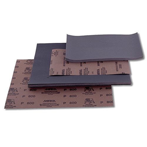 Papel de lija Mirka P240 imperméable en latex pour finitions nettes