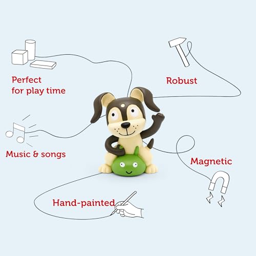 tonies Audio Character for Toniebox, Favourite Children's Songs, Playtime and Action Songs for Children for Use with Toniebox Music Player (Sold Separately)