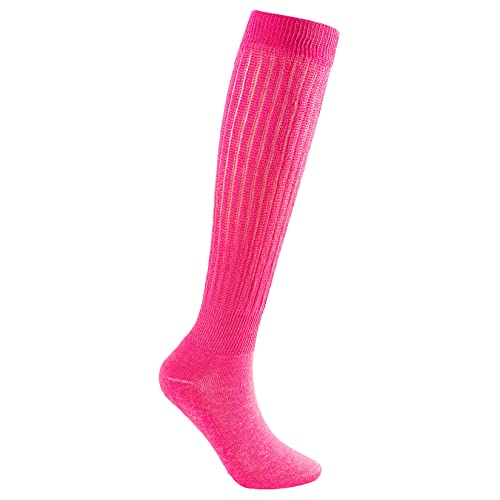 Image of Century Star Knee High Slouch Socks for Women - 80s 90s Scrunch Socks Soft Leg Warmers Stacked Boot Socks Holiday Daily